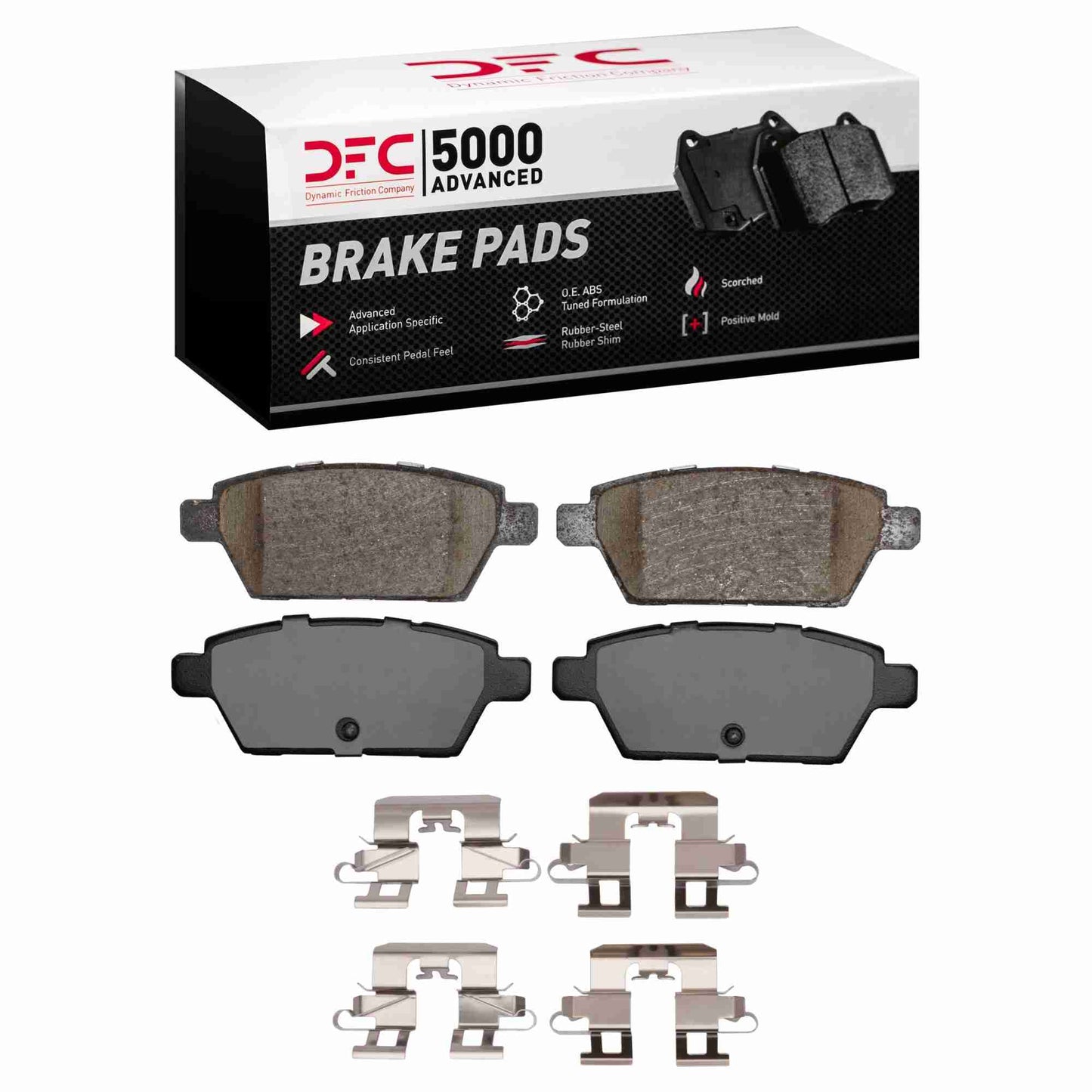Dynamic Friction Company Disc Brake Pad Set 1551-1161-01