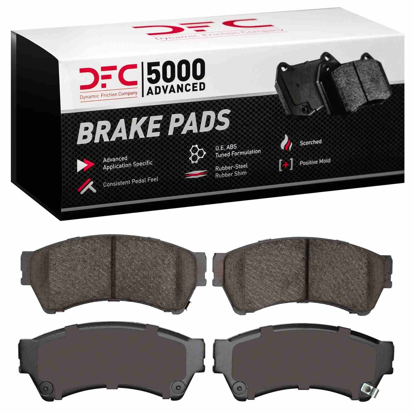 Dynamic Friction Company Disc Brake Pad Set 1551-1164-00
