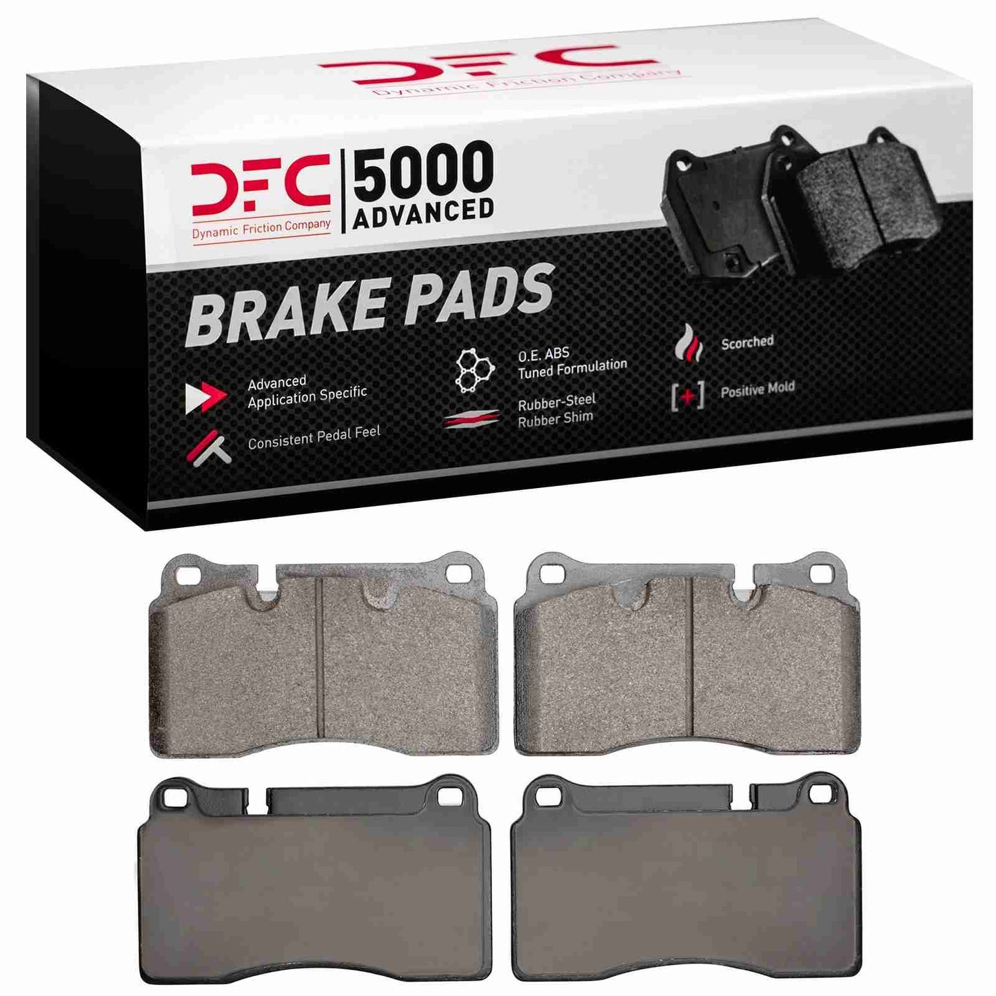 Dynamic Friction Company Disc Brake Pad Set 1551-1165-19