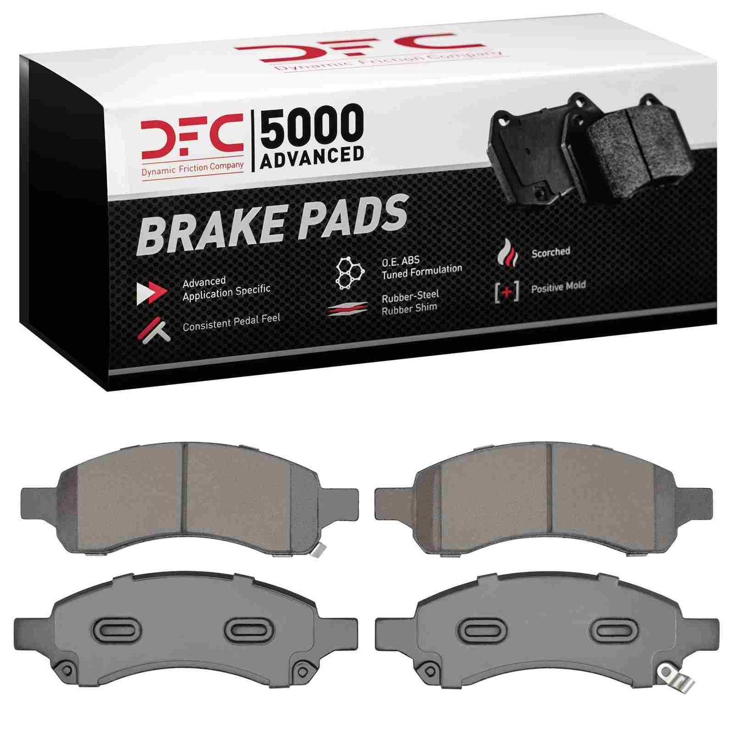 Dynamic Friction Company Disc Brake Pad Set 1551-1169-10