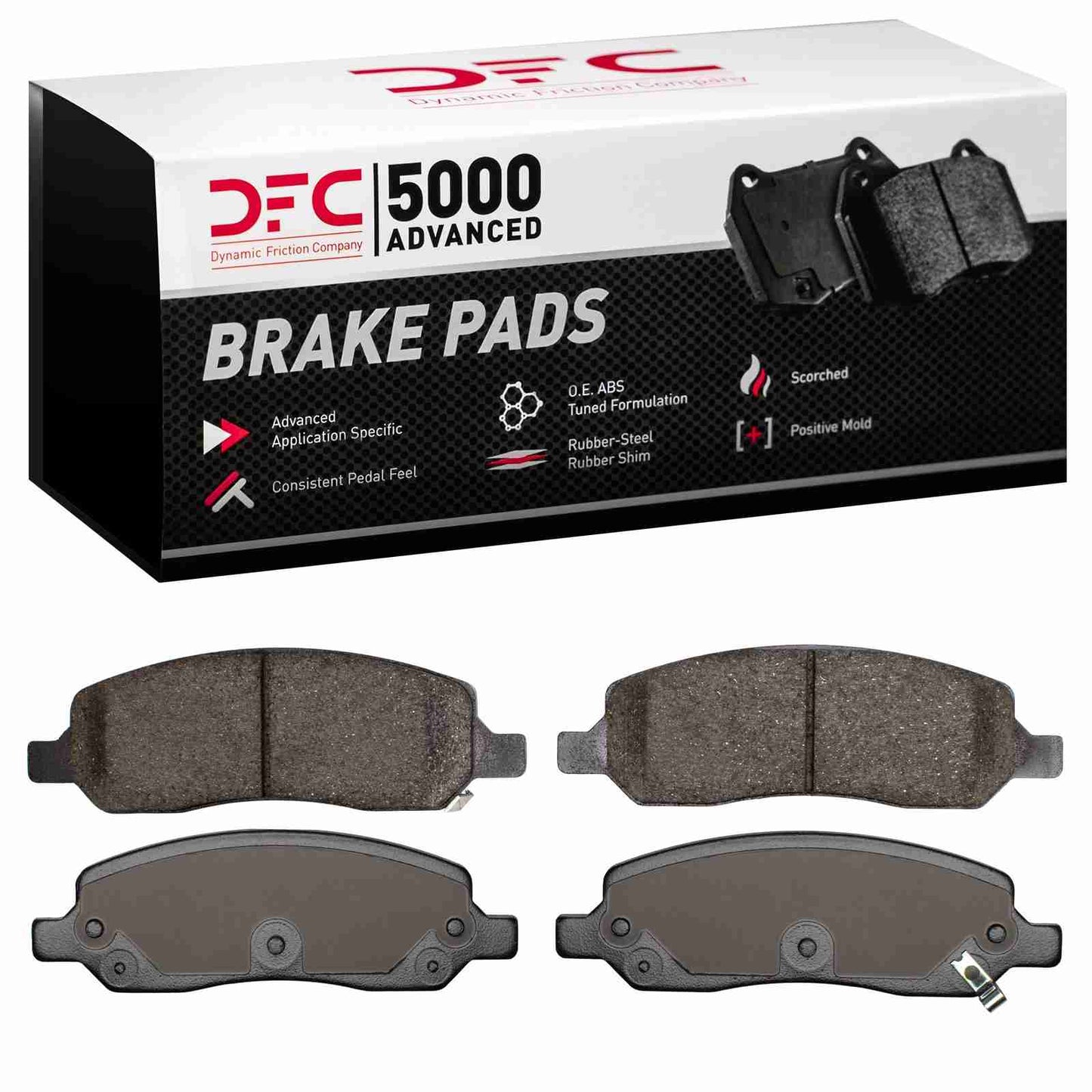 Dynamic Friction Company Disc Brake Pad Set 1551-1172-00
