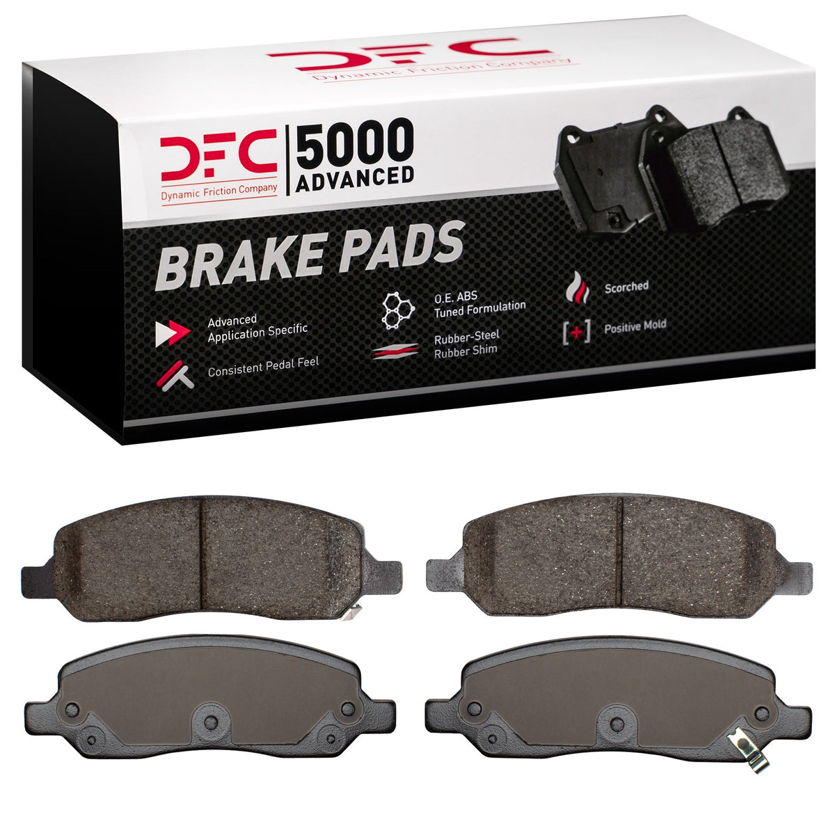 Dynamic Friction Company Disc Brake Pad Set 1551-1172-00