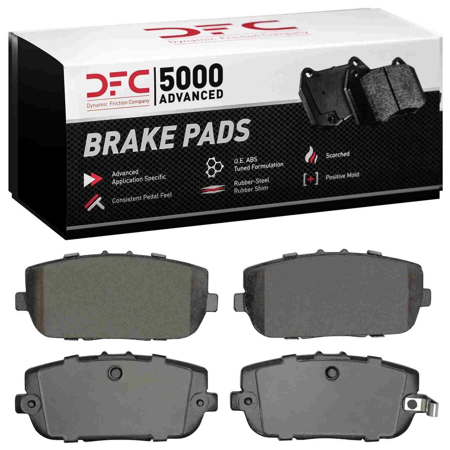 Dynamic Friction Company Disc Brake Pad Set 1551-1180-00