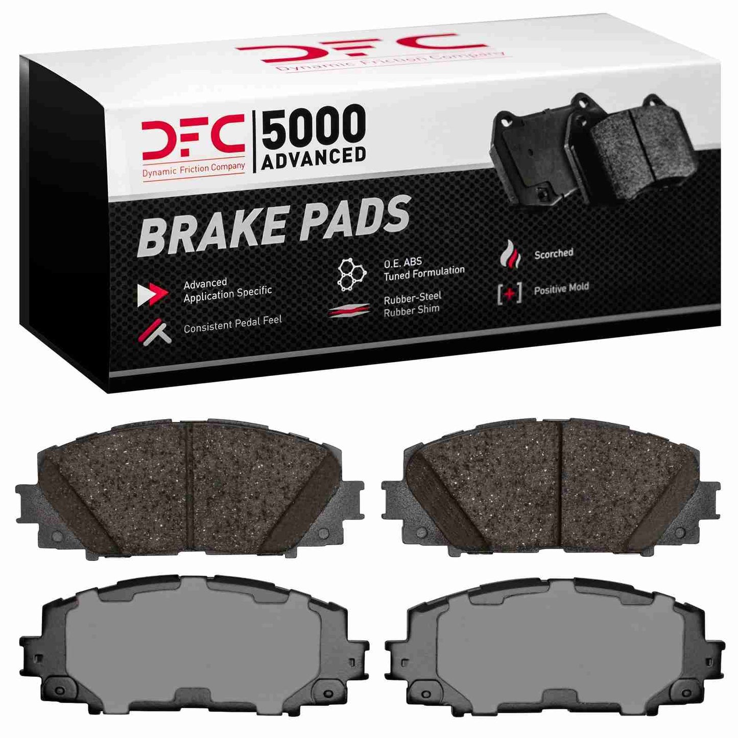 Dynamic Friction Company Disc Brake Pad Set 1551-1184-10