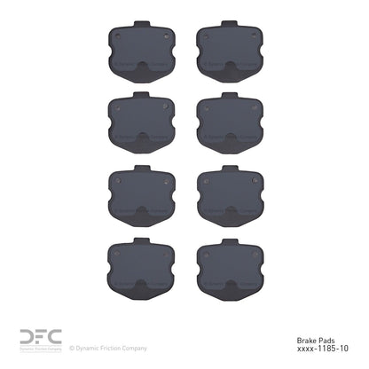 Dynamic Friction Company Disc Brake Pad Set 1551-1185-10