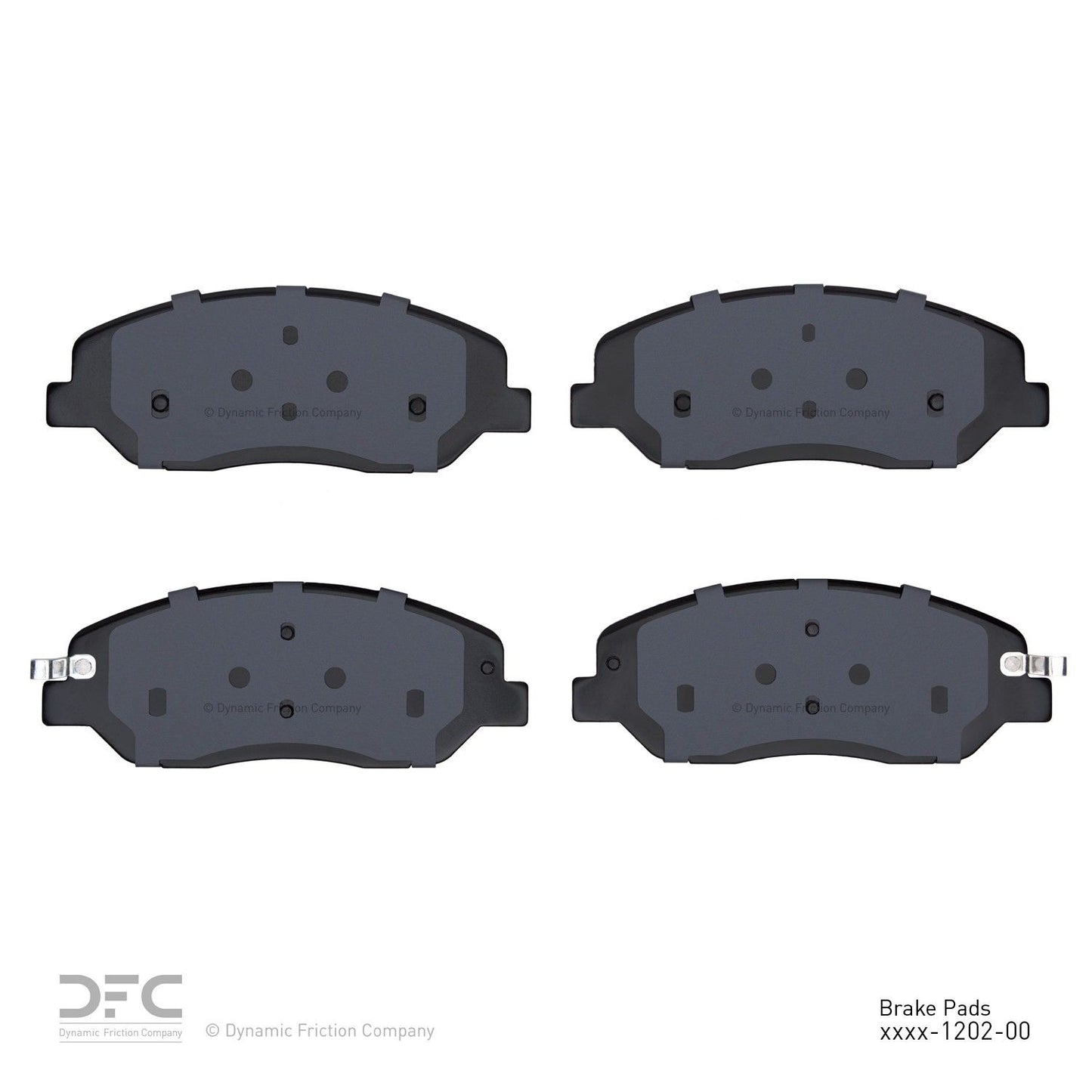 Dynamic Friction Company Disc Brake Pad Set 1551-1202-00