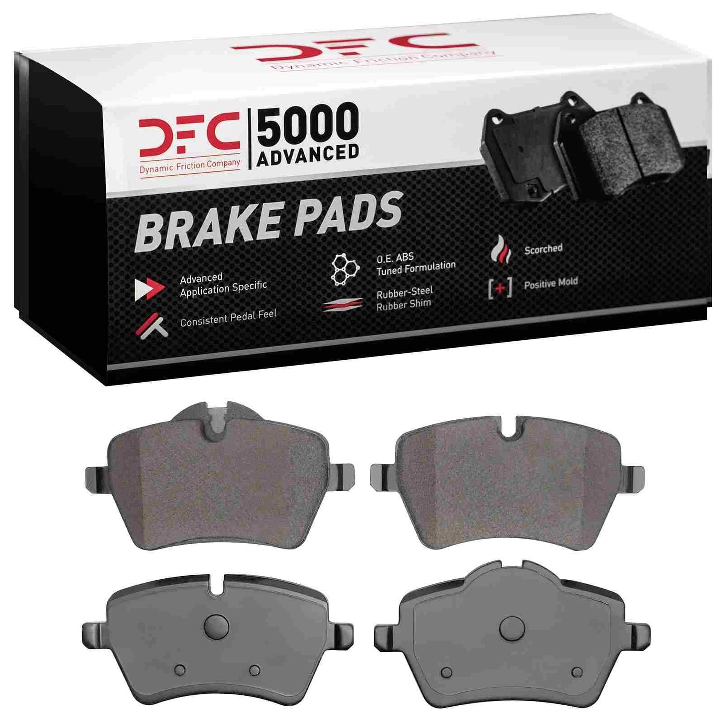 Dynamic Friction Company Disc Brake Pad Set 1551-1204-00