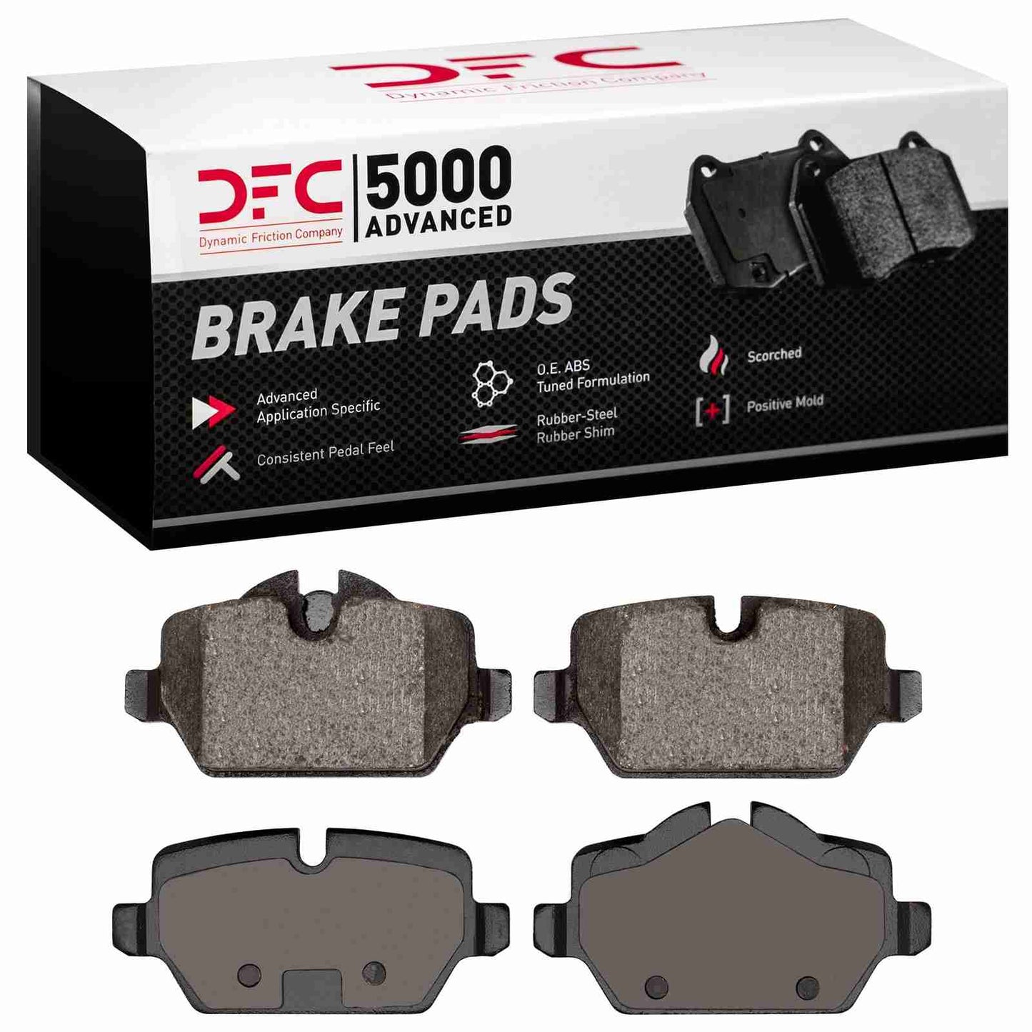 Dynamic Friction Company Disc Brake Pad Set 1551-1226-00