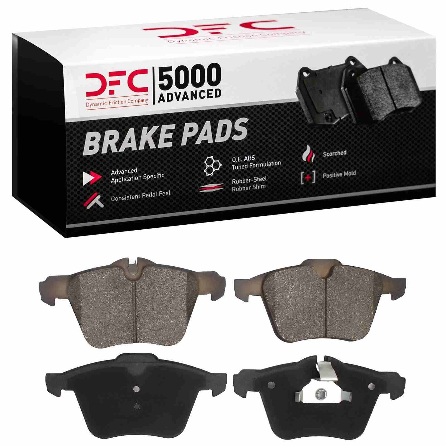 Dynamic Friction Company Disc Brake Pad Set 1551-1240-00