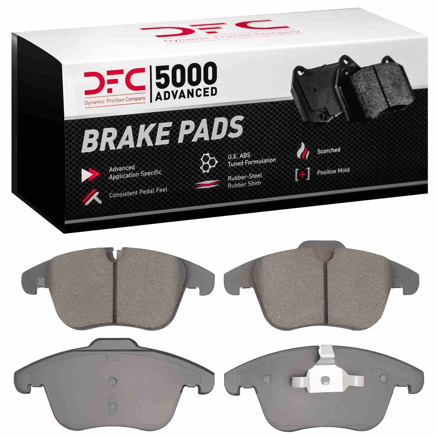 Dynamic Friction Company Disc Brake Pad Set 1551-1241-00