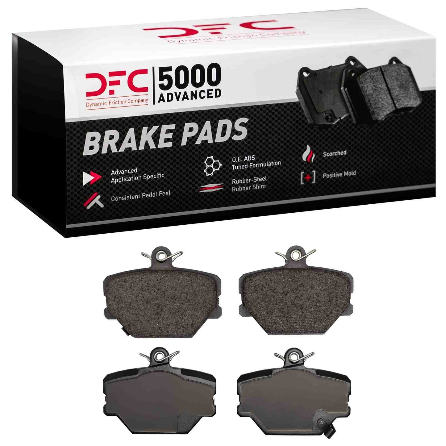 Dynamic Friction Company Disc Brake Pad Set 1551-1252-00