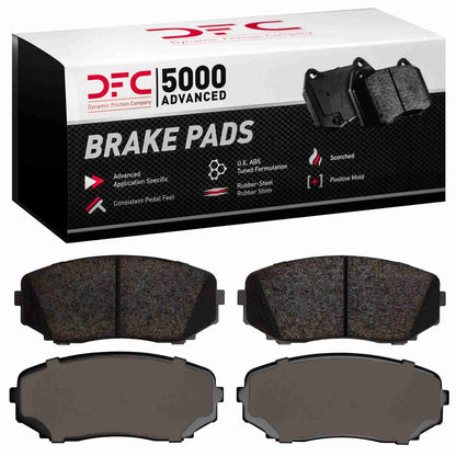 Dynamic Friction Company Disc Brake Pad Set 1551-1258-00