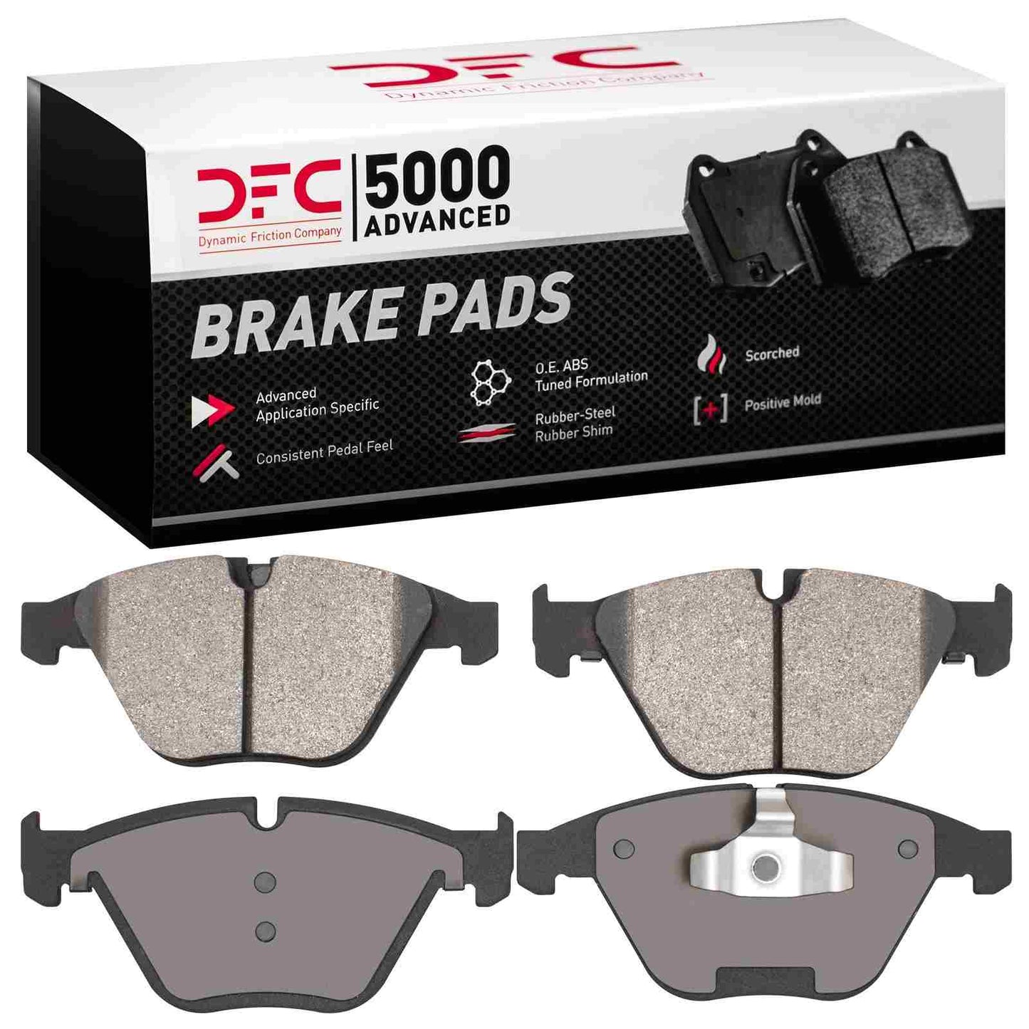 Dynamic Friction Company Disc Brake Pad Set 1551-1260-00