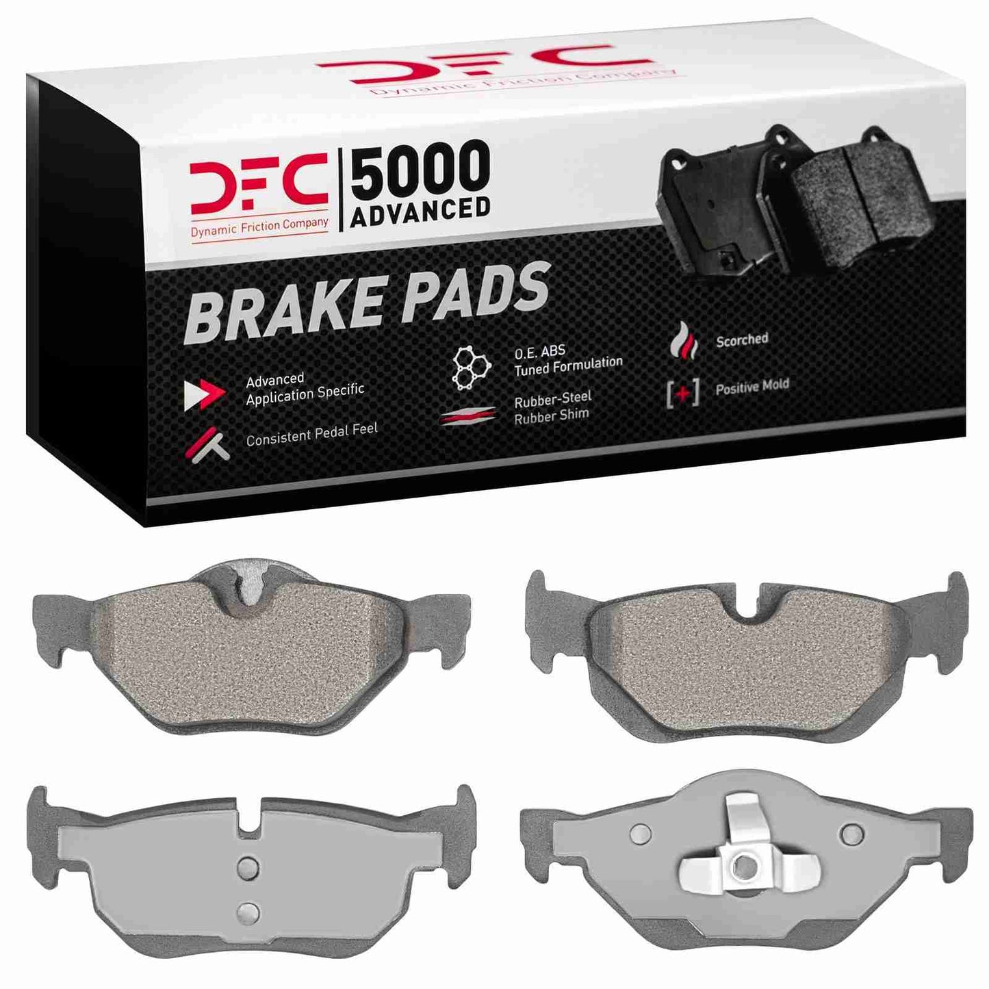 Dynamic Friction Company Disc Brake Pad Set 1551-1267-00
