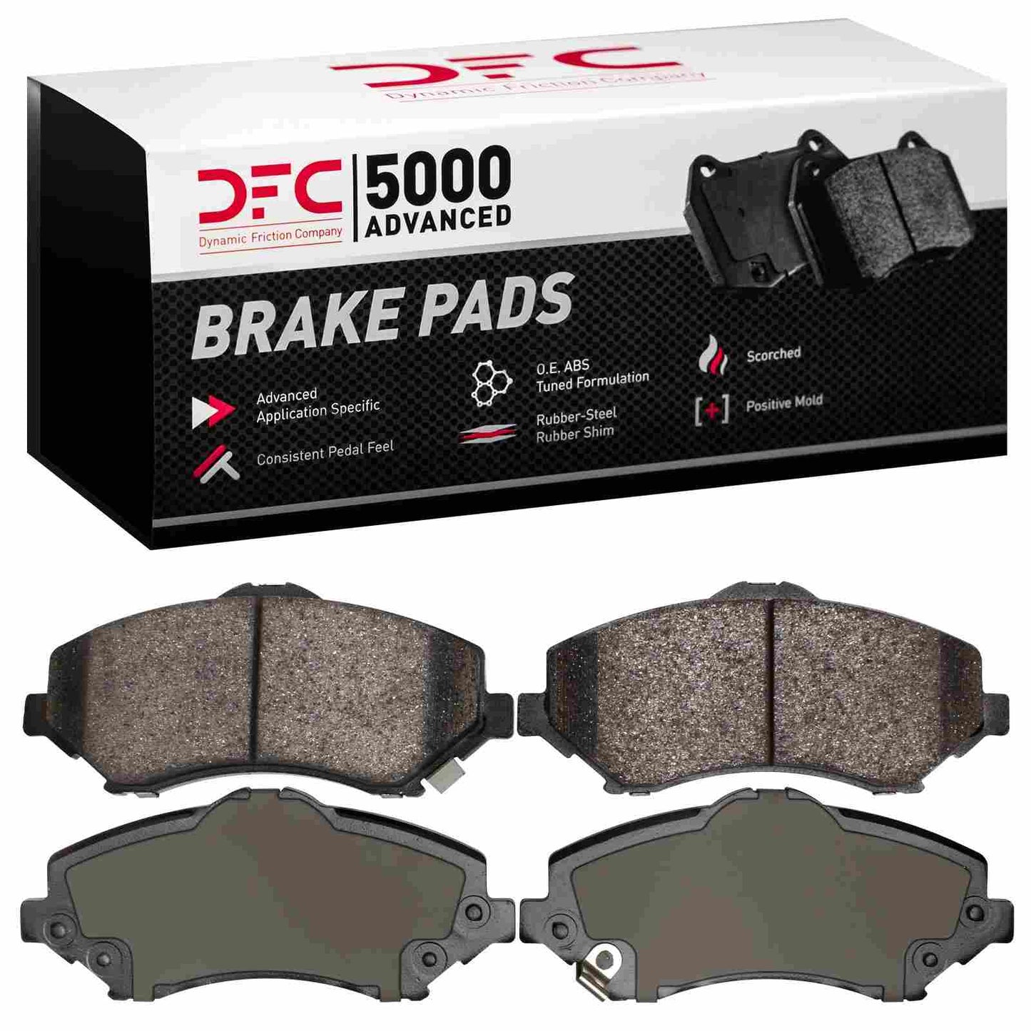 Dynamic Friction Company Disc Brake Pad Set 1551-1273-00