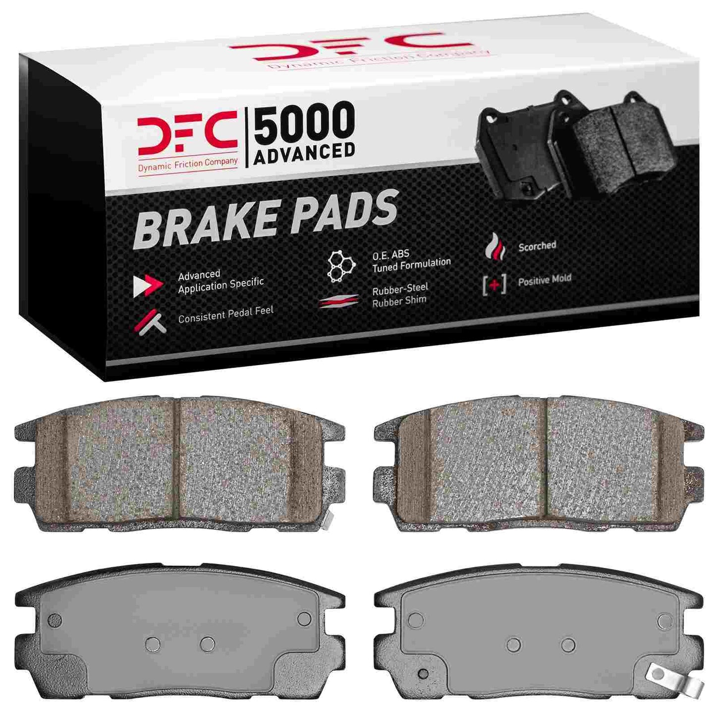 Dynamic Friction Company Disc Brake Pad Set 1551-1275-00