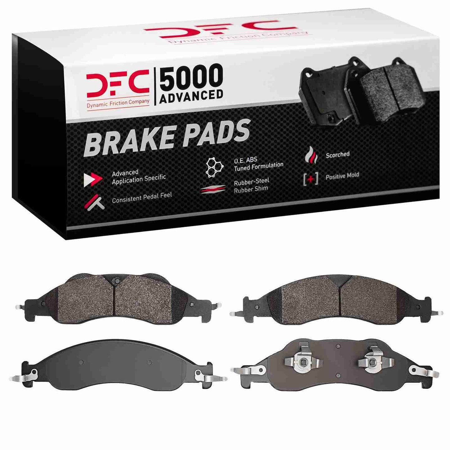 Dynamic Friction Company Disc Brake Pad Set 1551-1278-00