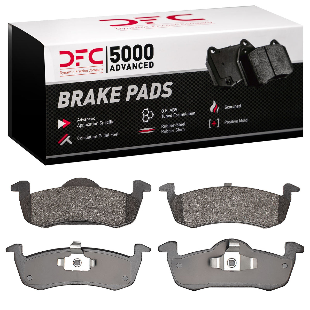 Dynamic Friction Company Disc Brake Pad Set 1551-1279-00