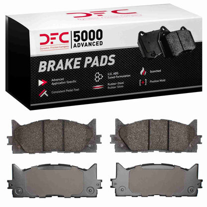 Dynamic Friction Company Disc Brake Pad Set 1551-1293-00