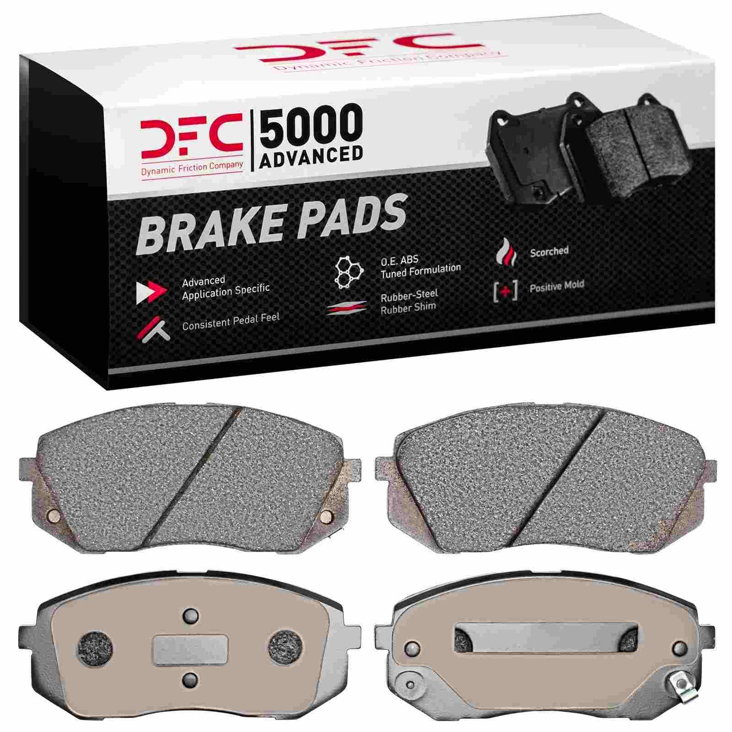 Dynamic Friction Company Disc Brake Pad Set 1551-1295-00