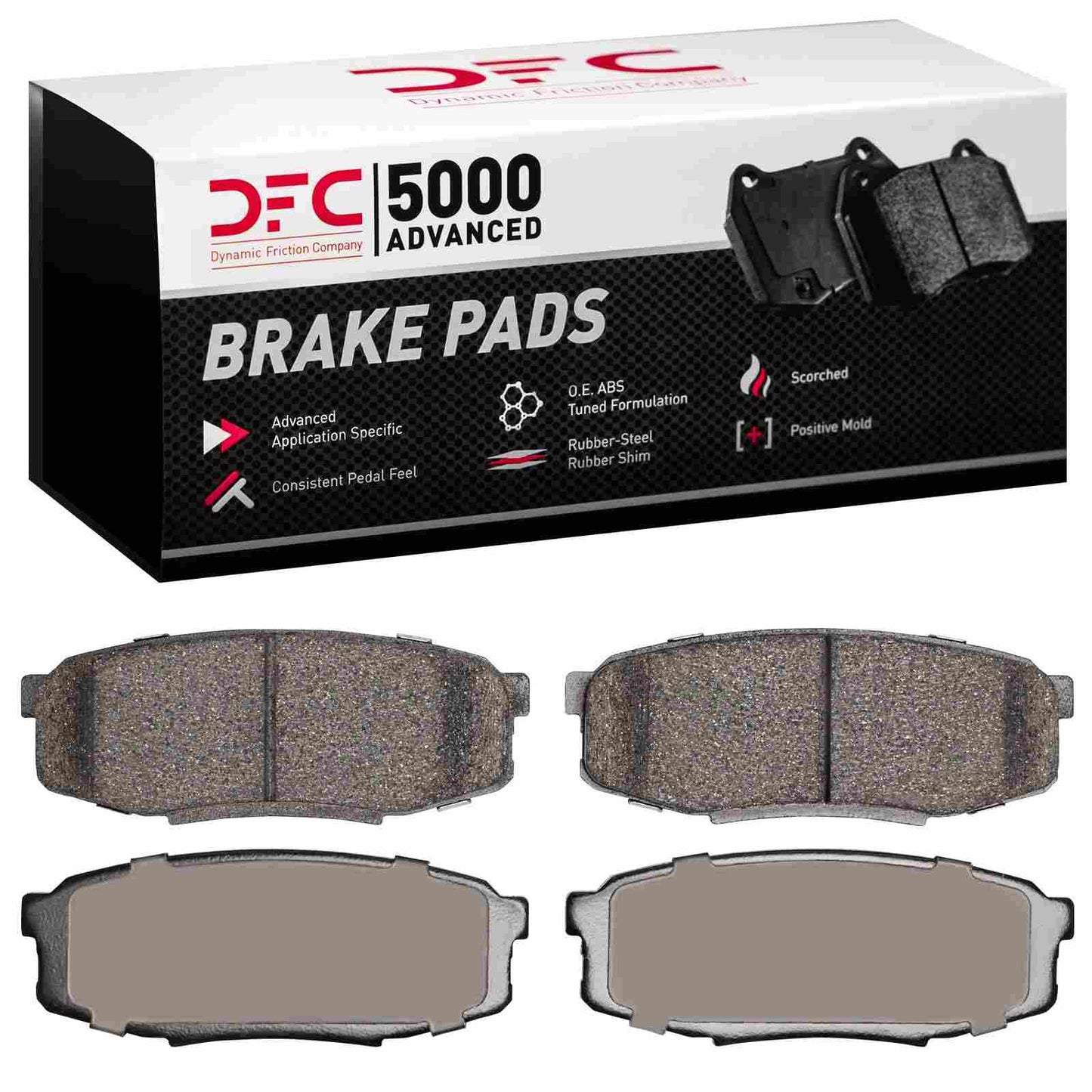 Dynamic Friction Company Disc Brake Pad Set 1551-1304-00
