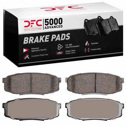 Dynamic Friction Company Disc Brake Pad Set 1551-1304-00