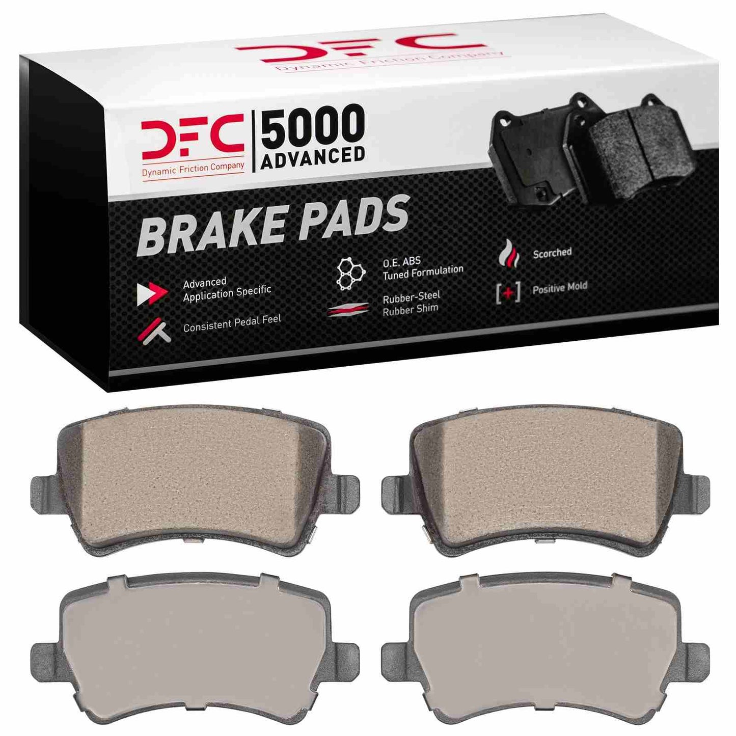 Dynamic Friction Company Disc Brake Pad Set 1551-1307-00
