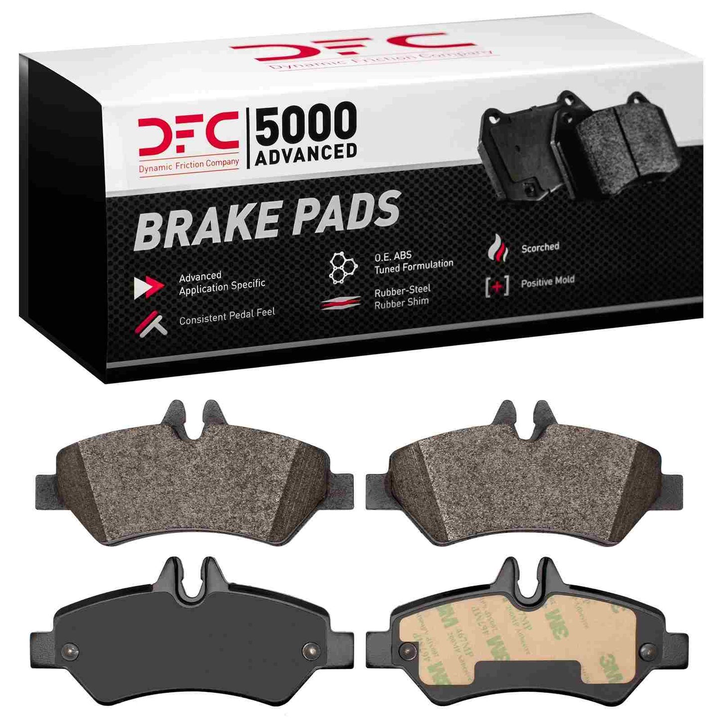Dynamic Friction Company Disc Brake Pad Set 1551-1317-00