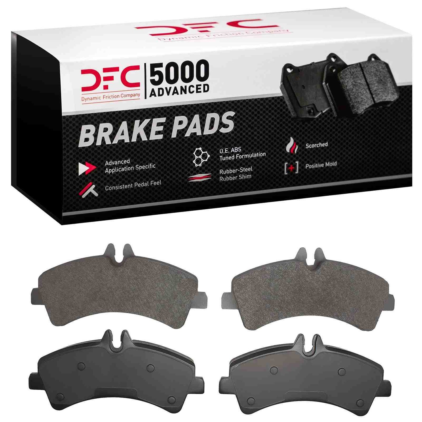 Dynamic Friction Company Disc Brake Pad Set 1551-1318-00