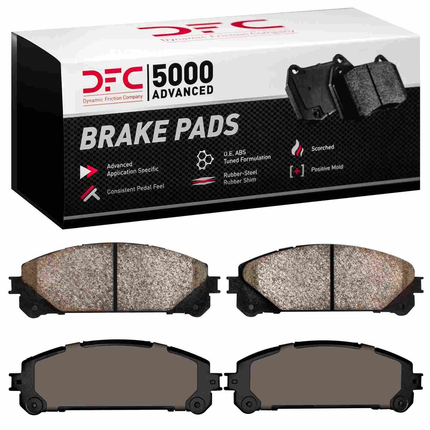 Dynamic Friction Company Disc Brake Pad Set 1551-1324-00