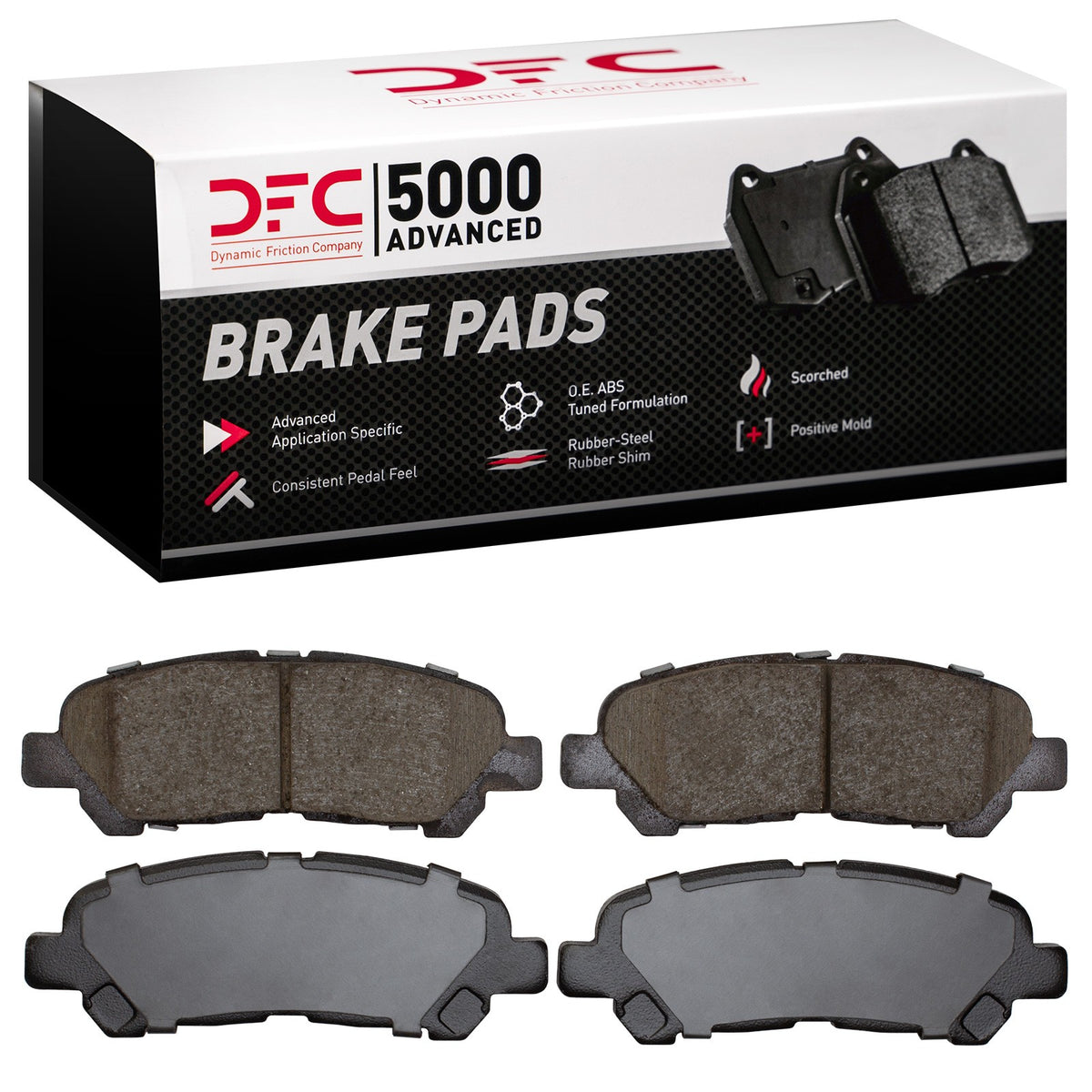 Dynamic Friction Company Disc Brake Pad Set 1551-1325-00