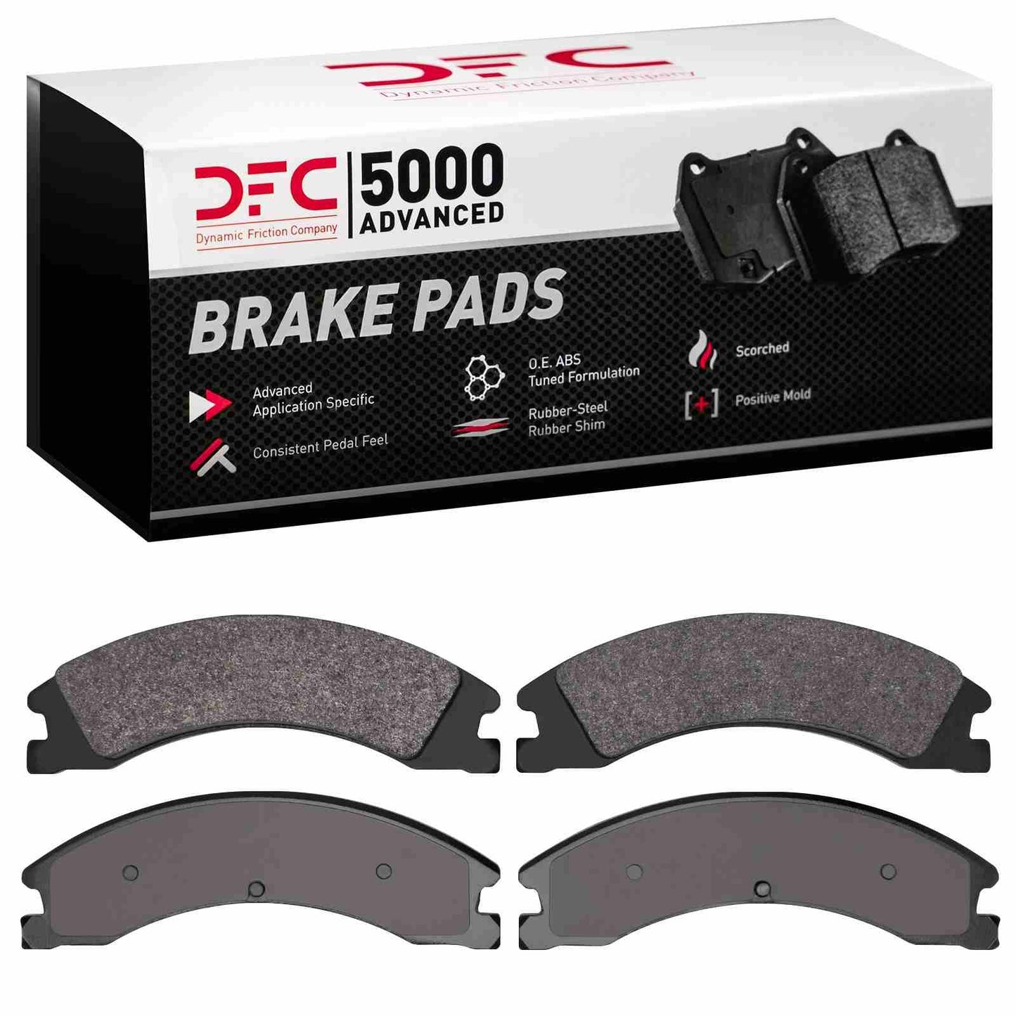 Dynamic Friction Company Disc Brake Pad Set 1551-1330-00
