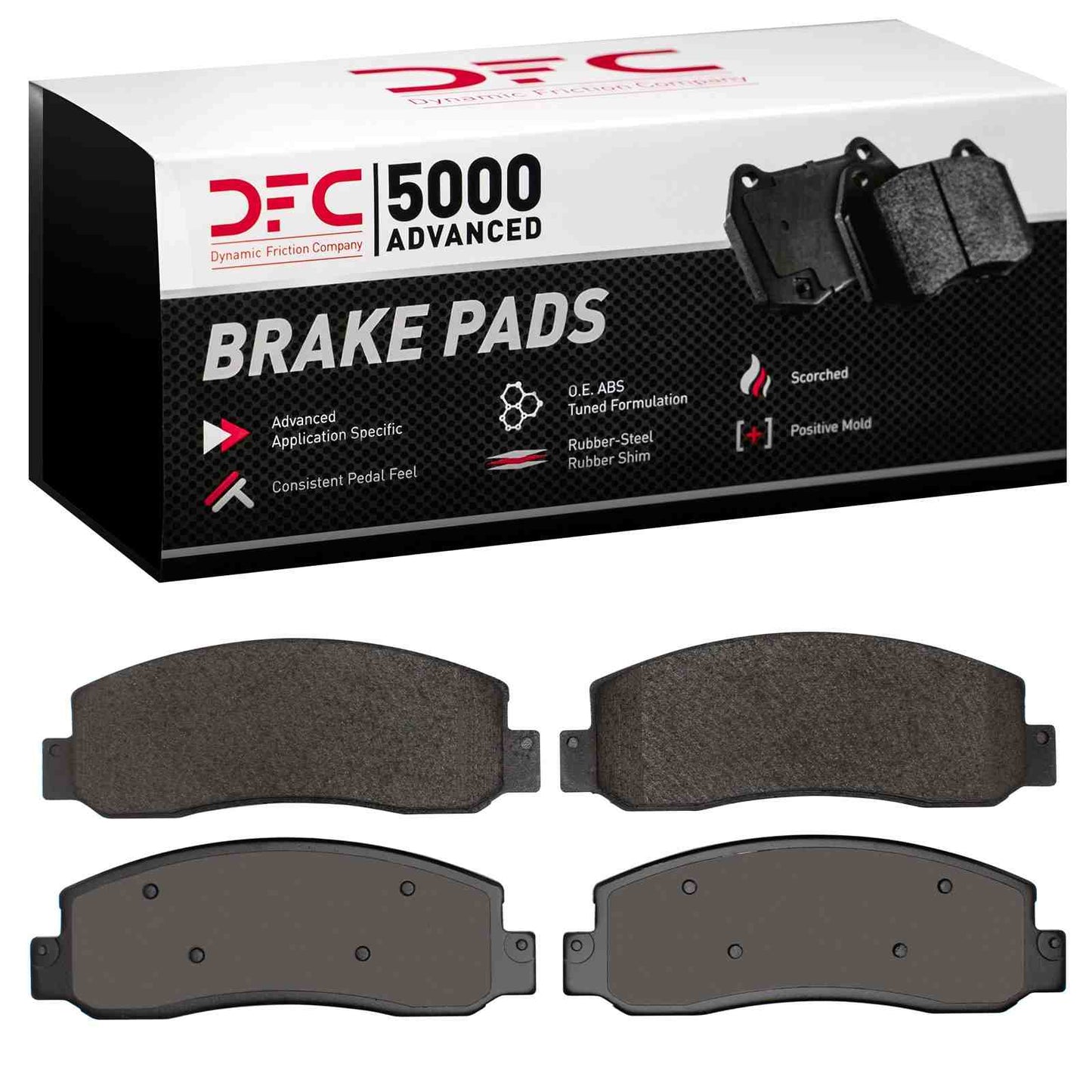 Dynamic Friction Company Disc Brake Pad Set 1551-1333-00