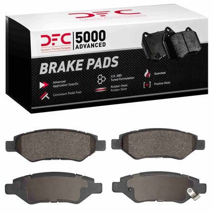 Dynamic Friction Company Disc Brake Pad Set 1551-1337-00