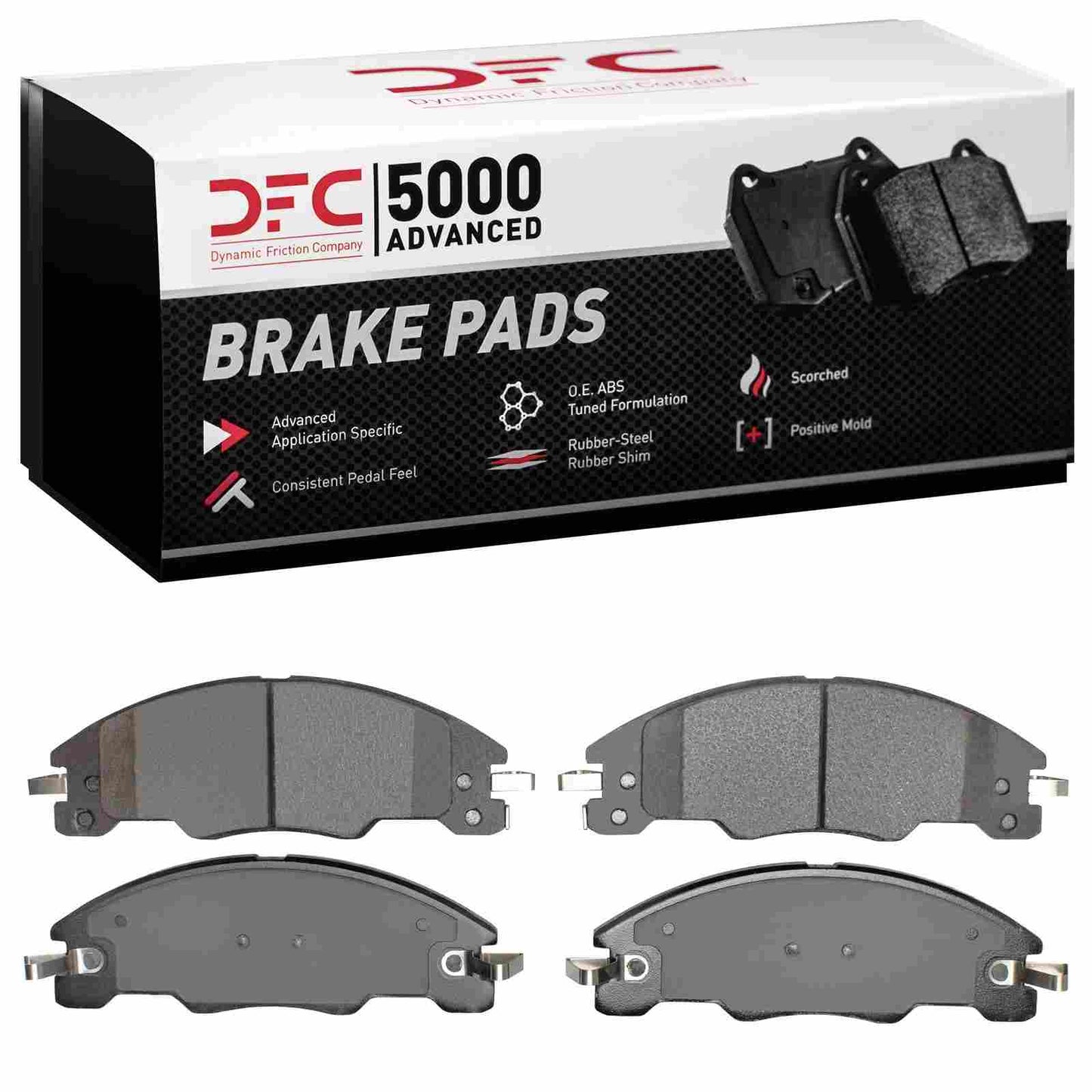 Dynamic Friction Company Disc Brake Pad Set 1551-1339-00