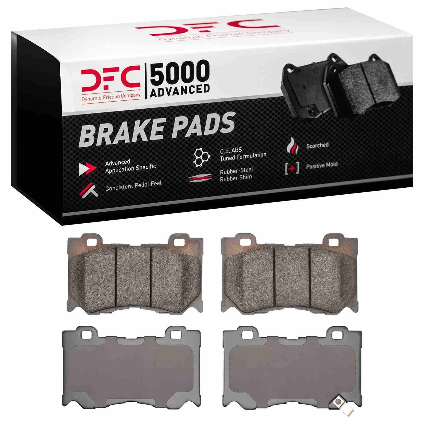 Dynamic Friction Company Disc Brake Pad Set 1551-1346-00