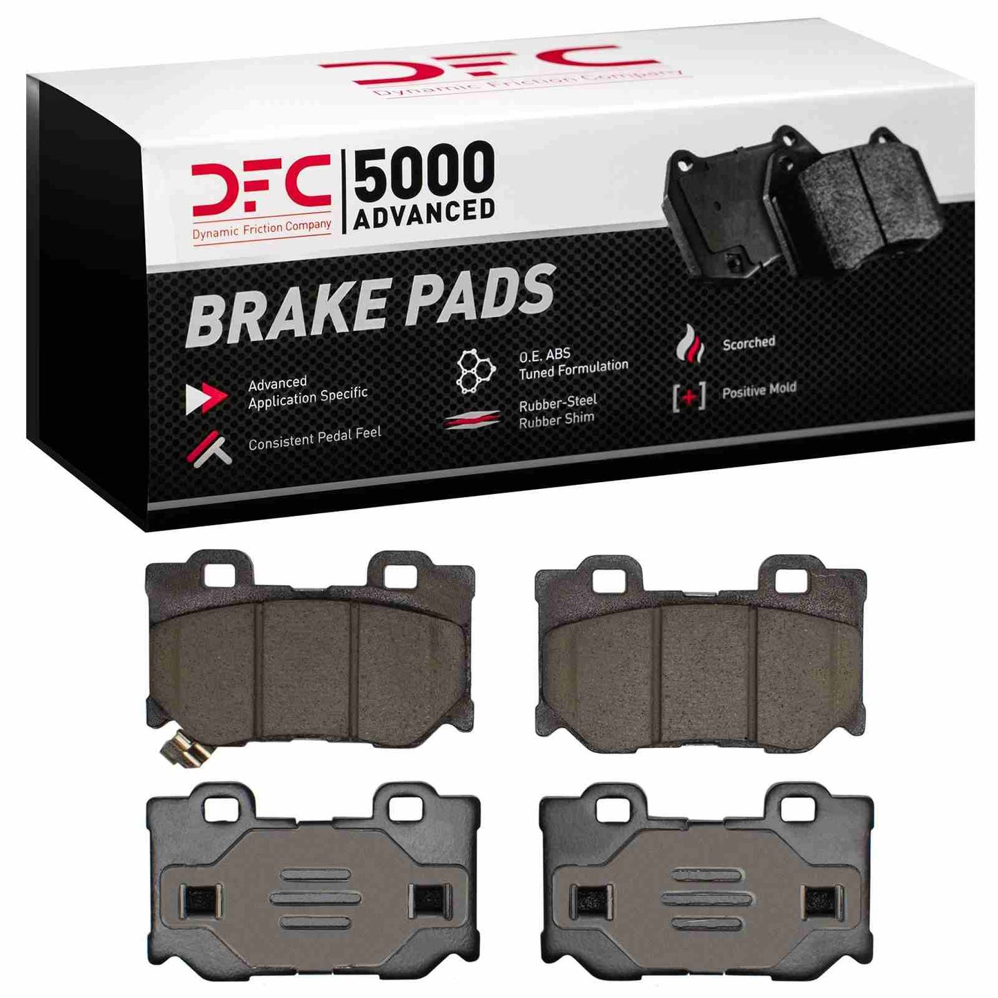 Dynamic Friction Company Disc Brake Pad Set 1551-1347-00