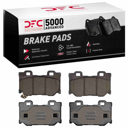 Dynamic Friction Company Disc Brake Pad Set 1551-1347-00