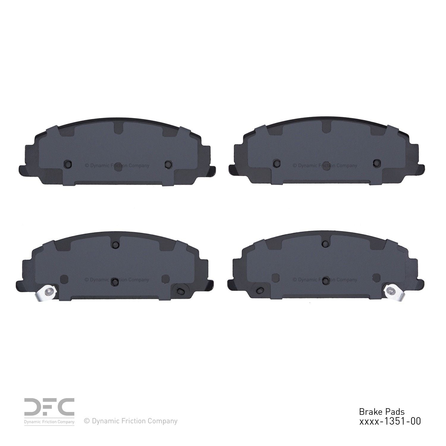 Dynamic Friction Company Disc Brake Pad Set 1551-1351-00