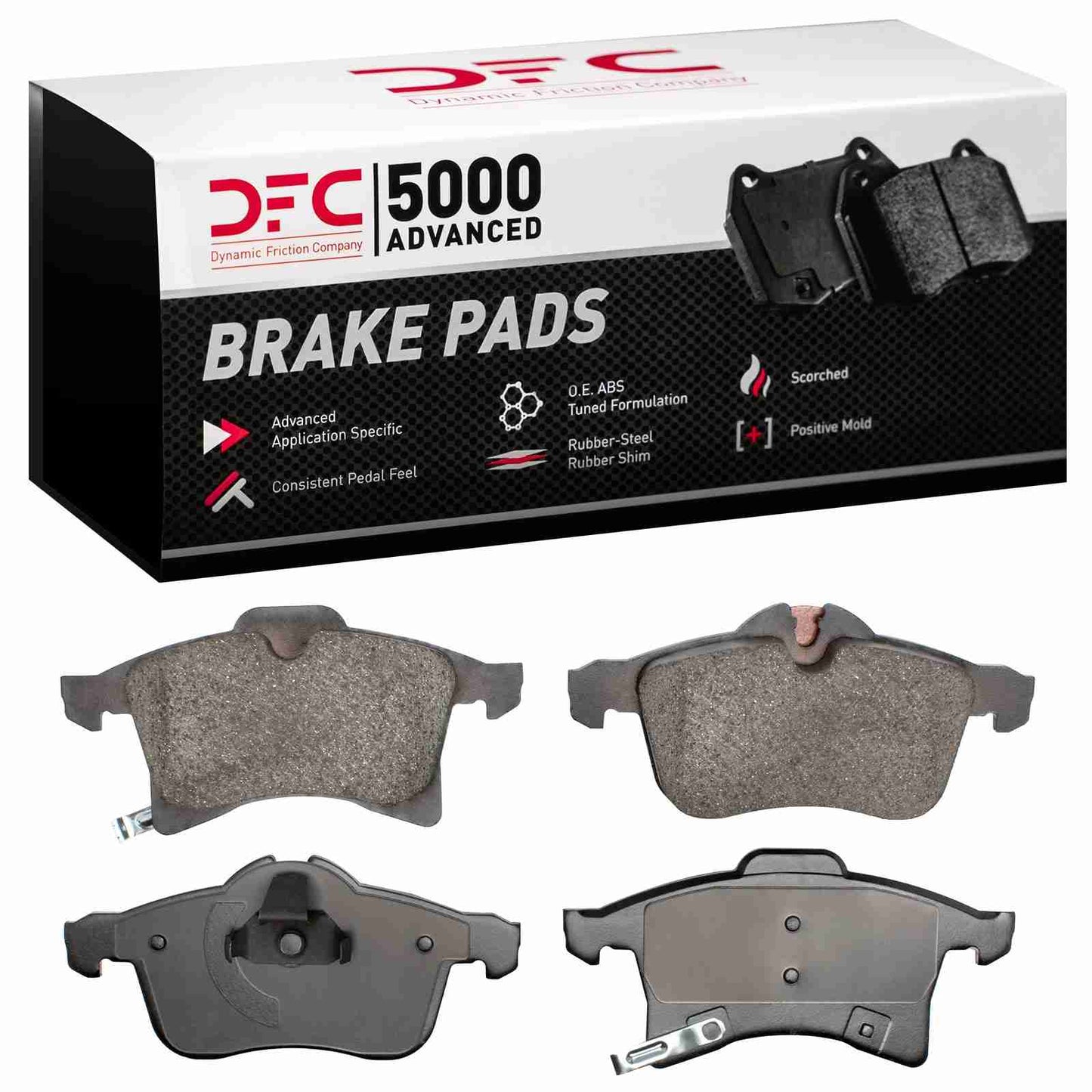 Dynamic Friction Company Disc Brake Pad Set 1551-1361-00