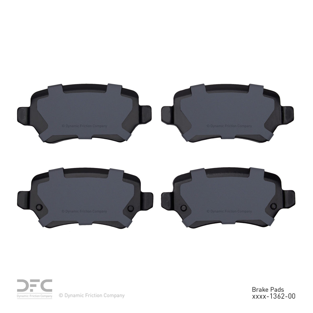 Dynamic Friction Company Disc Brake Pad Set 1551-1362-00