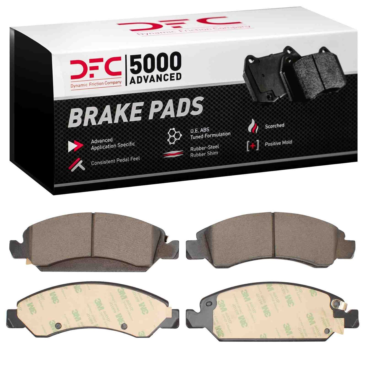 Dynamic Friction Company Disc Brake Pad Set 1551-1363-00