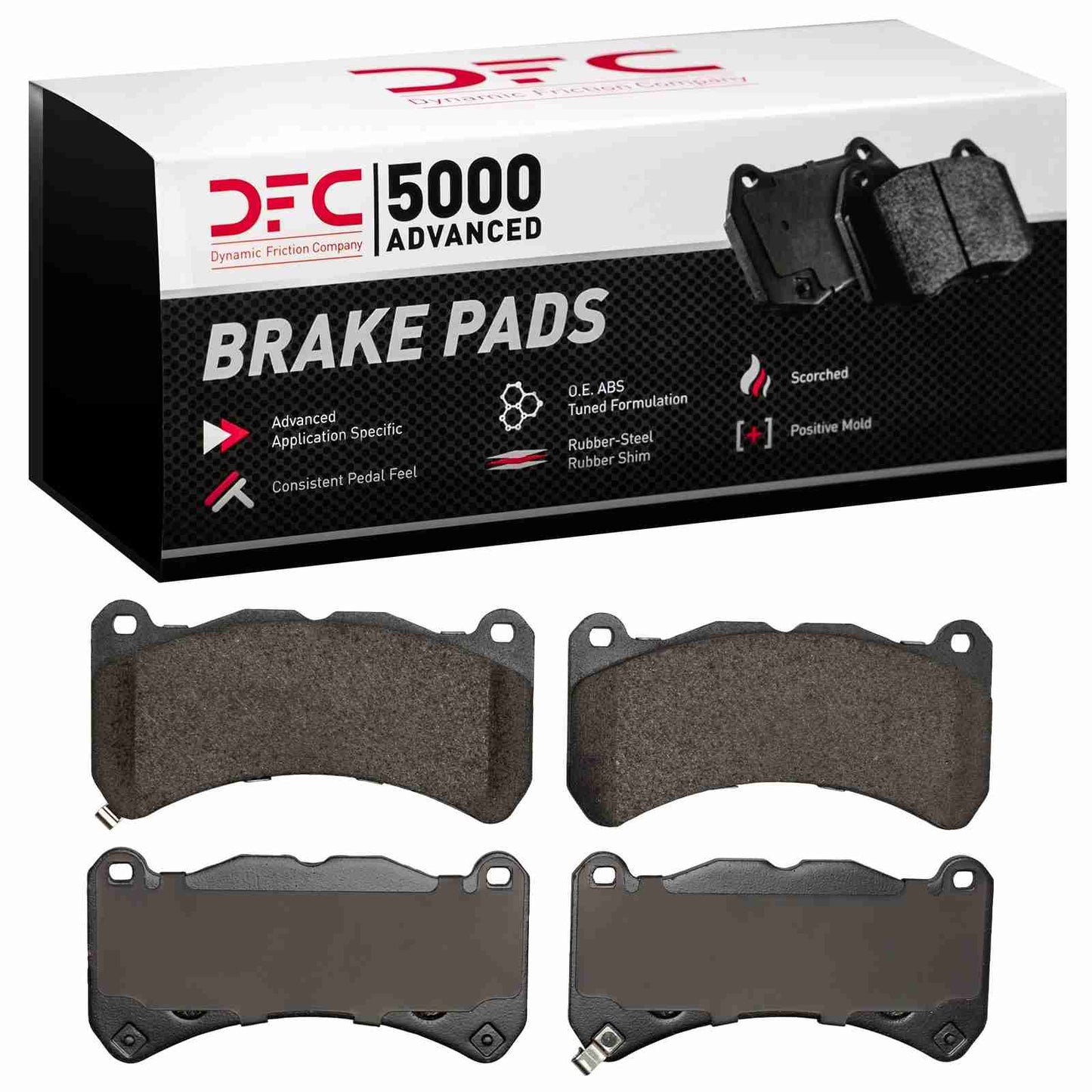 Dynamic Friction Company Disc Brake Pad Set 1551-1365-00