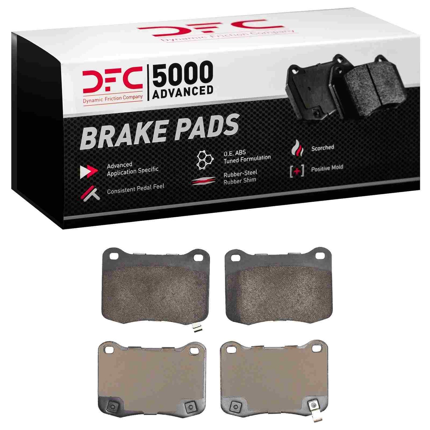 Dynamic Friction Company Disc Brake Pad Set 1551-1366-00