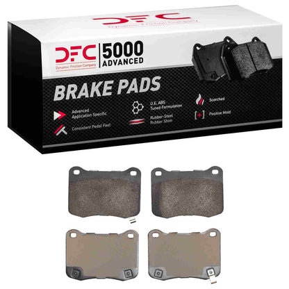 Dynamic Friction Company Disc Brake Pad Set 1551-1366-00