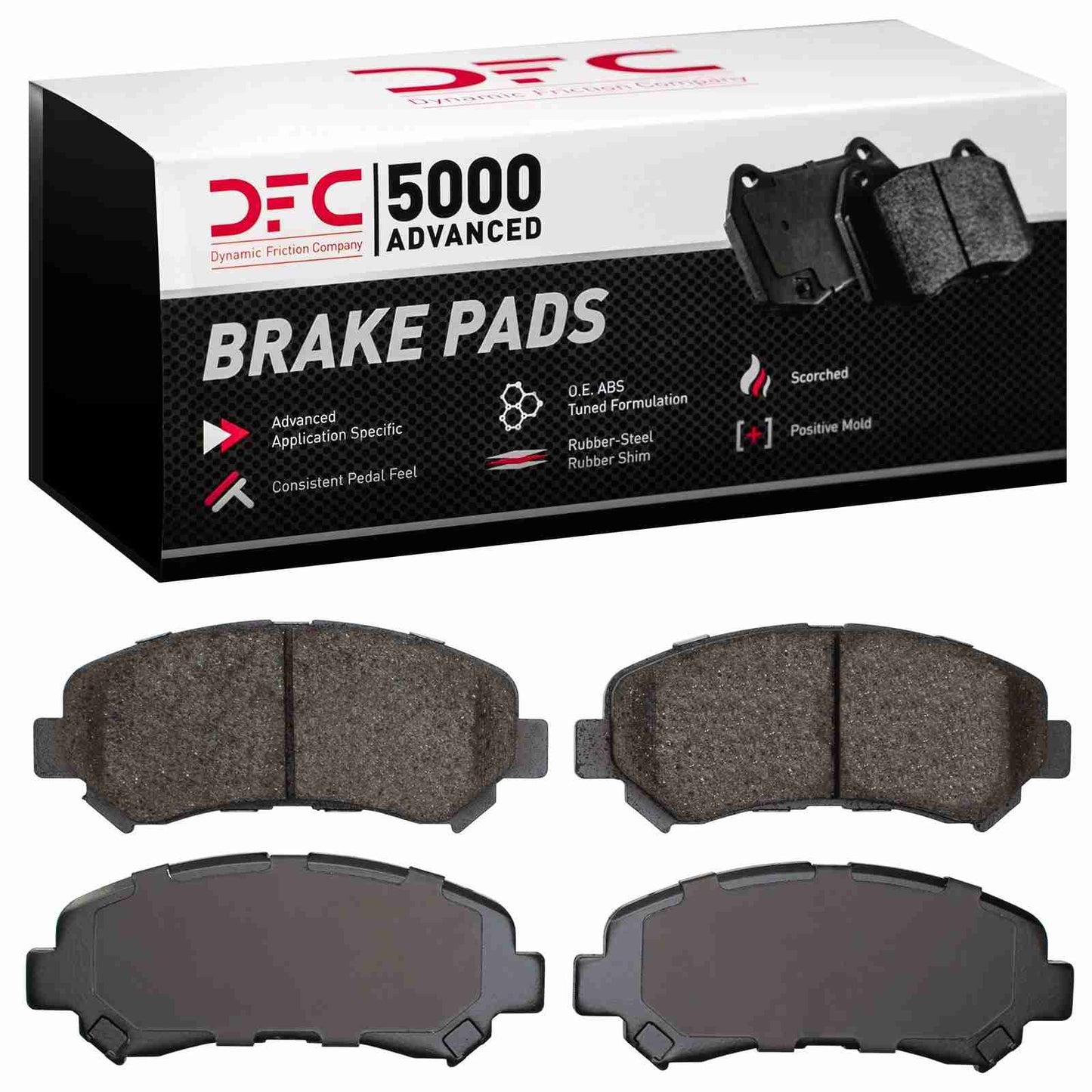 Dynamic Friction Company Disc Brake Pad Set 1551-1374-00