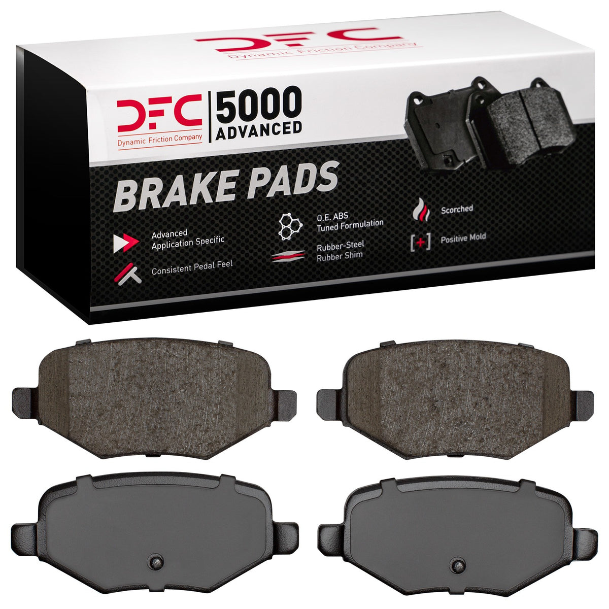 Dynamic Friction Company Disc Brake Pad Set 1551-1377-00