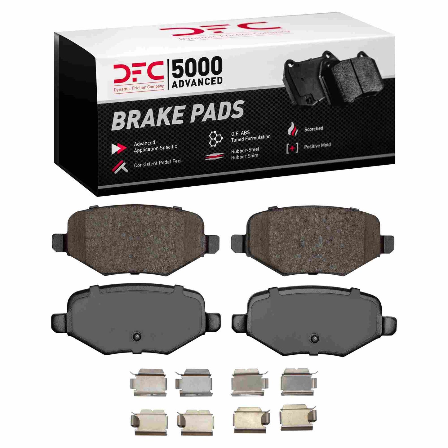 Dynamic Friction Company Disc Brake Pad Set 1551-1377-01