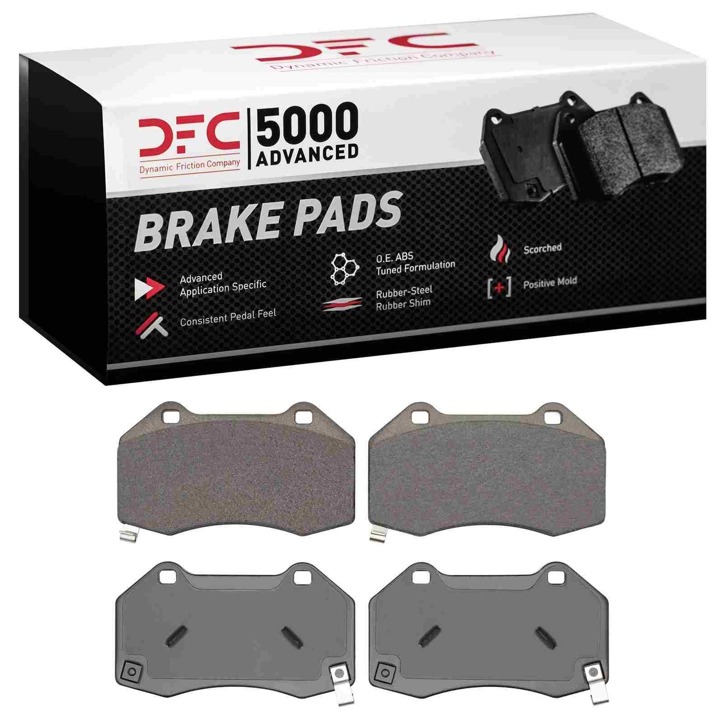 Dynamic Friction Company Disc Brake Pad Set 1551-1379-00