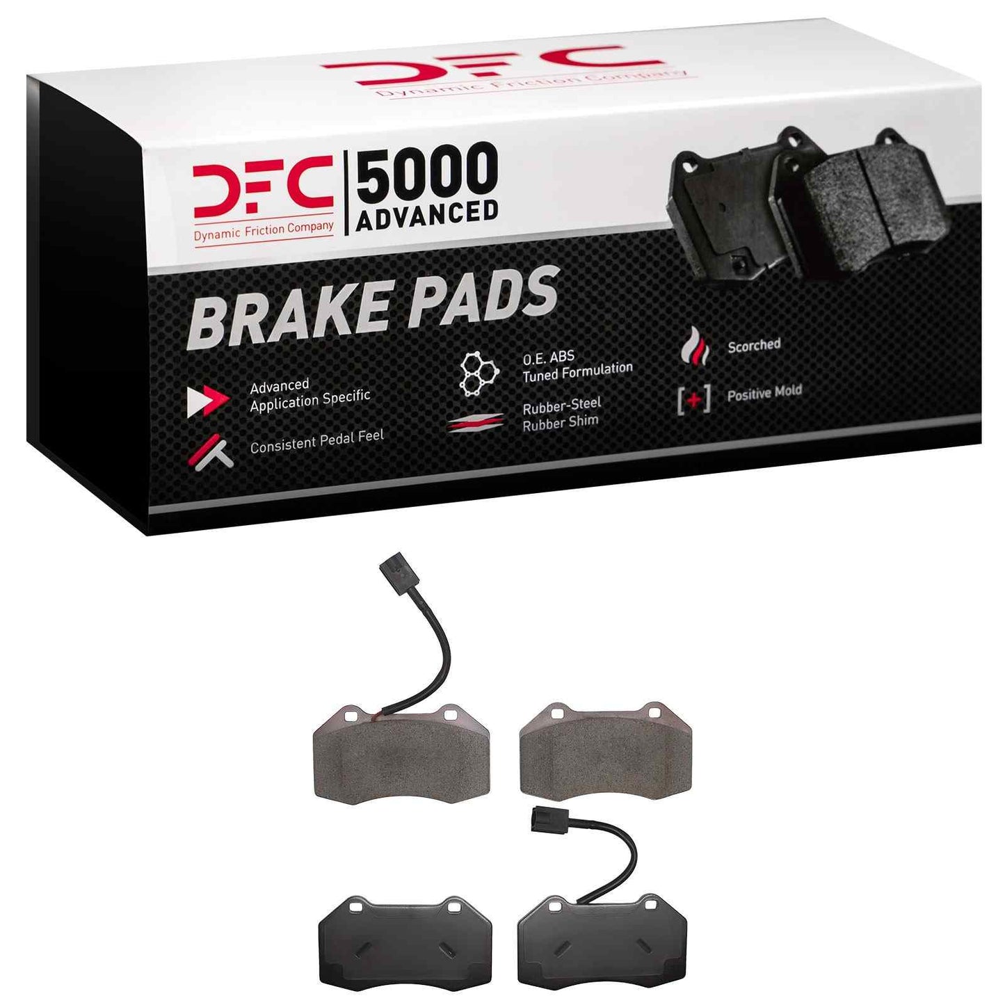 Dynamic Friction Company Disc Brake Pad Set 1551-1379-10
